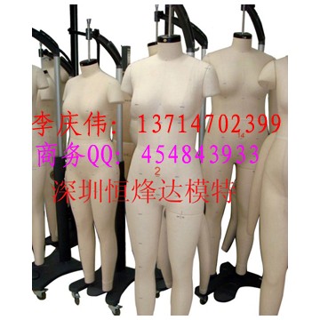 服裝立體裁剪公仔，板房試衣模特