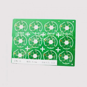 0.2mm電路板 單雙面PCB制作 FR-4超薄電路板