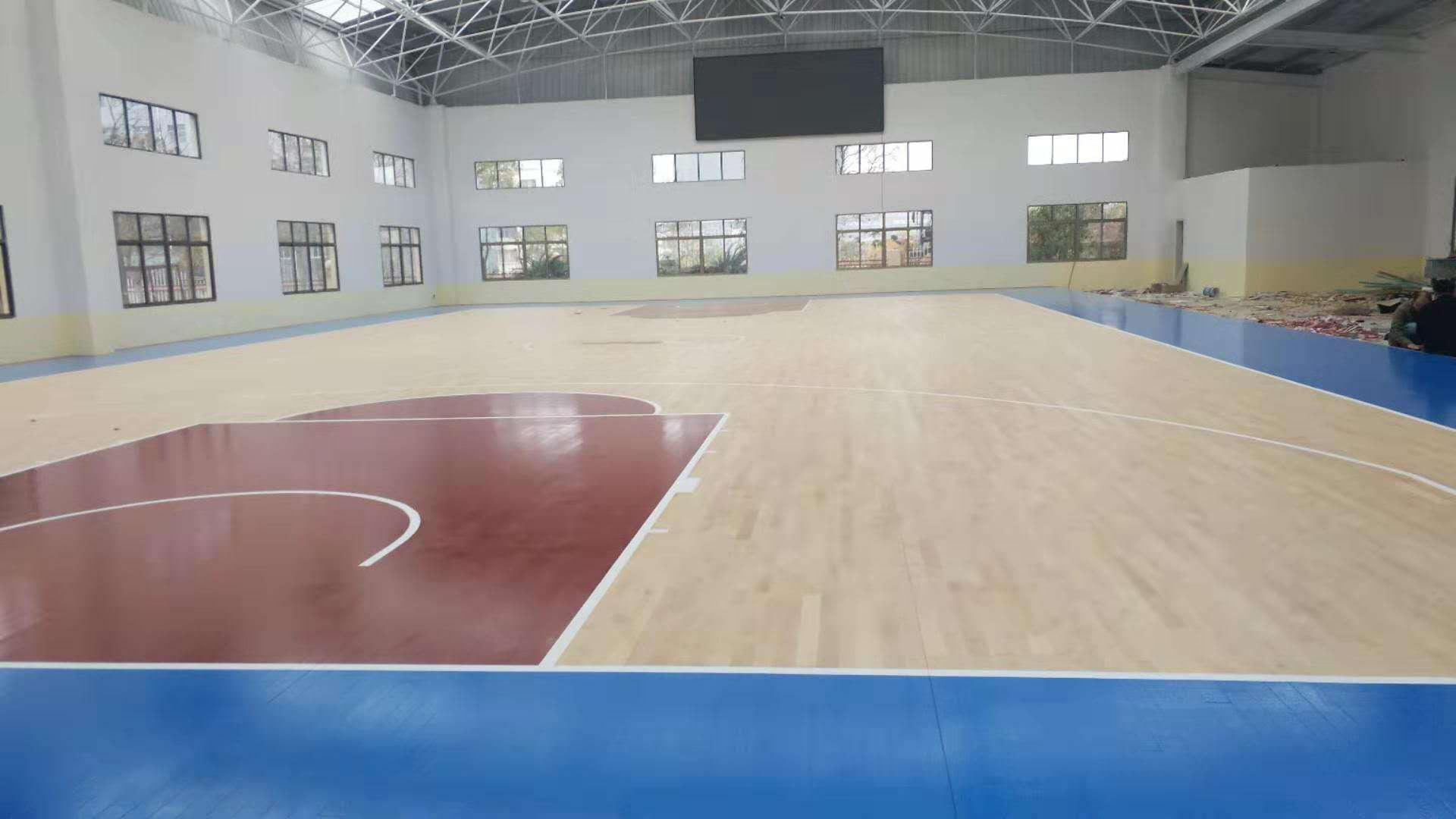 體育木地板，籃球木地板，羽毛球木地板，舞臺(tái)木地板廠家