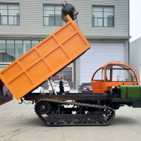 履帶運(yùn)輸車(chē) 帶自卸功能履帶搬運(yùn)車(chē) 履帶式運(yùn)輸車(chē)