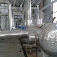 防腐保溫工程公司換熱站設備蒸壓釜鐵皮保溫施工
